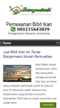 Mobile Screenshot of banyudadi.com
